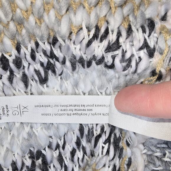 Brand New Bethany Mota Special Edition Bohemian Sweater Fringe Cardigan Size XL - Picture 9 of 9